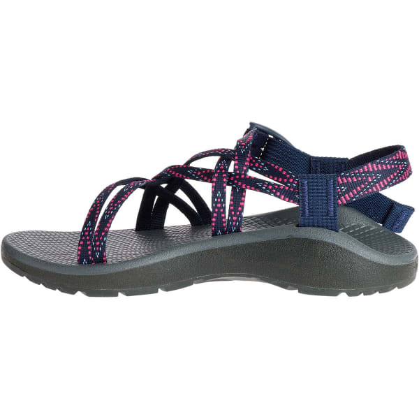 pink and blue chacos