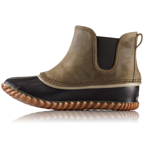 SOREL Women's Out N About Chelsea Duck Boots, Peatmoss