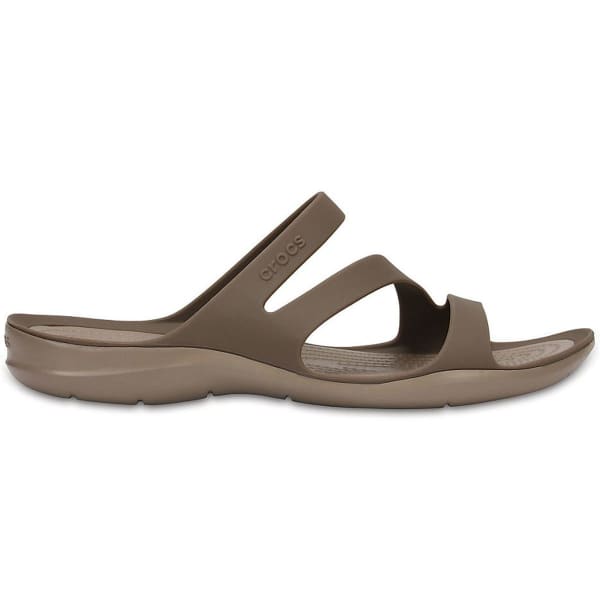 CROCS Women's Swiftwater Sandals, Walnut