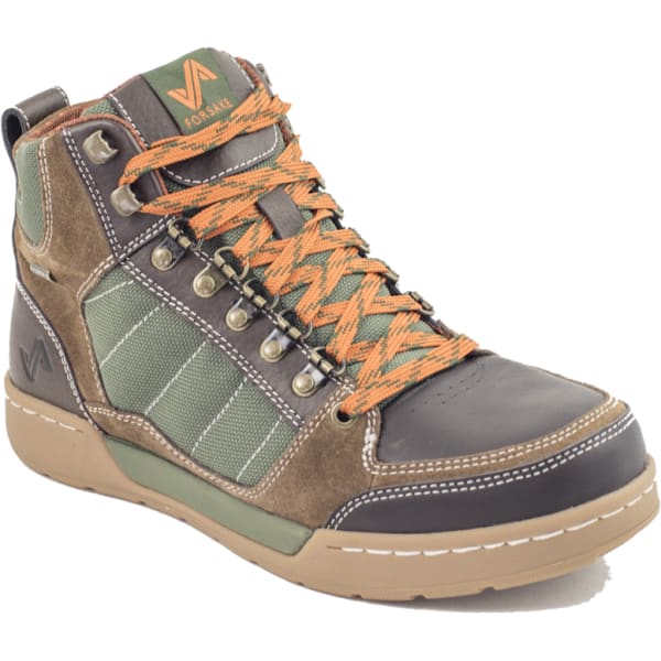 FORSAKE Men's Hiker Waterproof Boots, Brown/Green