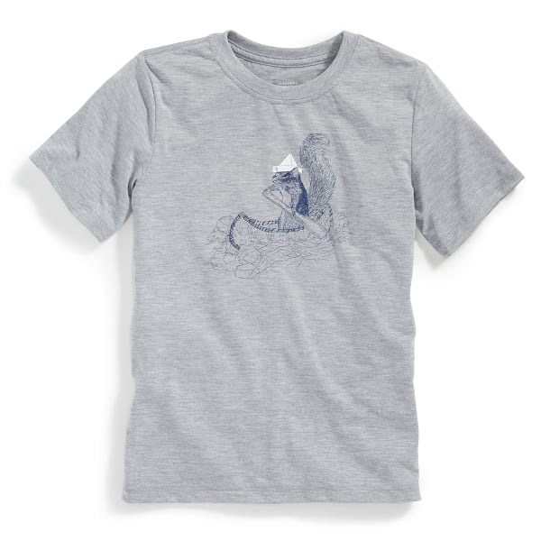 EMS Boys' Techwick Vital Captain Irving B. Squirrel Graphic Tee