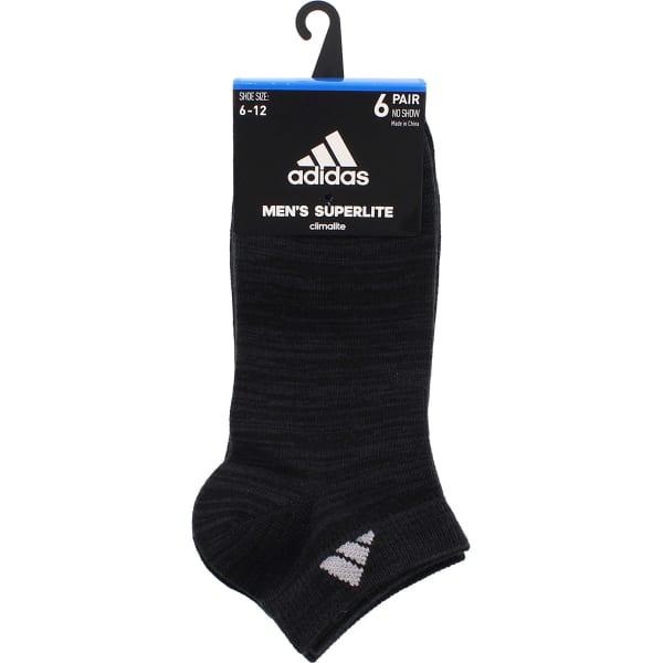 ADIDAS Men's Superlite Low-Cut Socks, 6 Pack