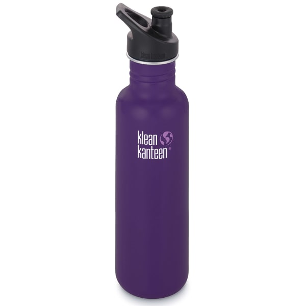 KLEAN KANTEEN 27 oz. Loop Top Stainless Steel Water Bottle