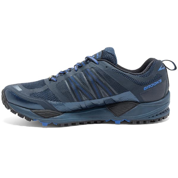 BROOKS Men's Cascadia 11 GTX Trail Running Shoes, Dress Blues/Electric Blue/Black