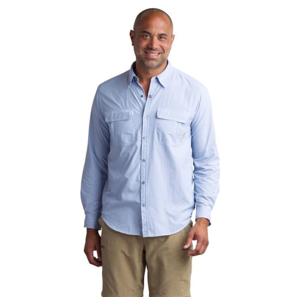 EX OFFICIO Men's BugsAway Halo Check Shirt