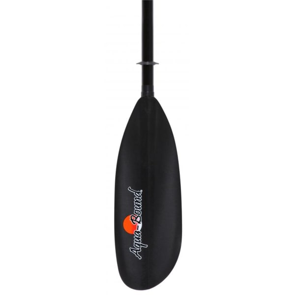 AQUA-BOUND Sting Ray Carbon Kayak Paddle, 2-Piece, Snap-Button