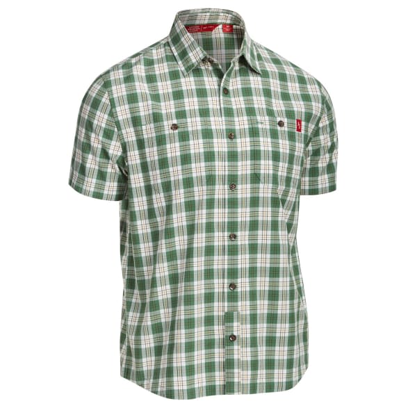 EMS Men's Ranger Plaid Short-Sleeve Shirt