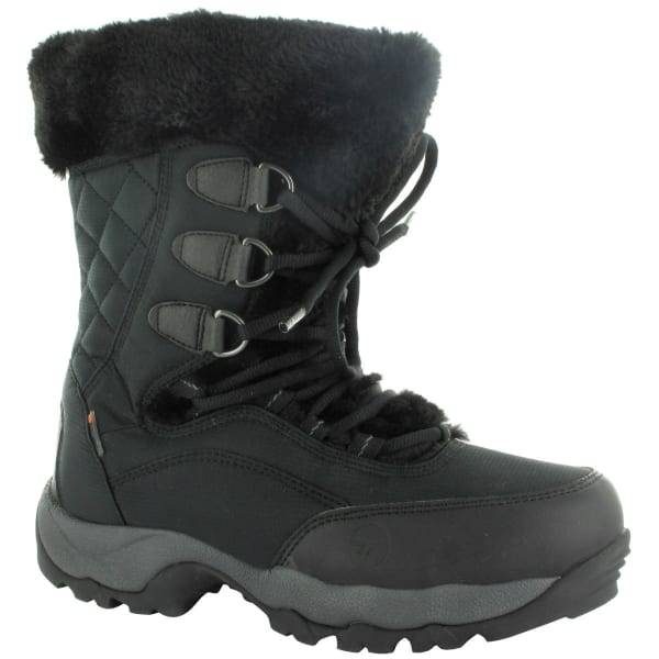 HI-TEC Women's St. Moritz 200 I WP Boots, Black/Charcoal