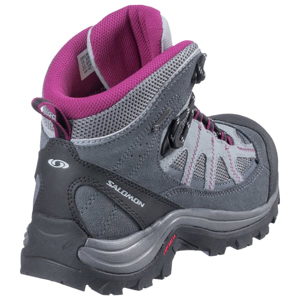 SALOMON Women's Authentic LTR GTX Hiking Boots, Pearl Grey/Grey Denim/Mystic Purple