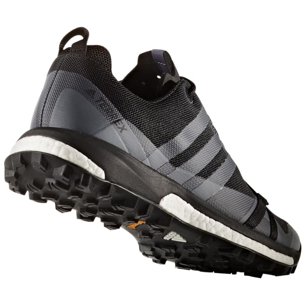 ADIDAS Women's Terrex Agravic Trail Running Shoes, Utility Black/Black/Trace Grey