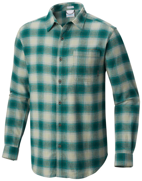 COLUMBIA Men's Boulder Ridge Long-Sleeve Flannel Shirt