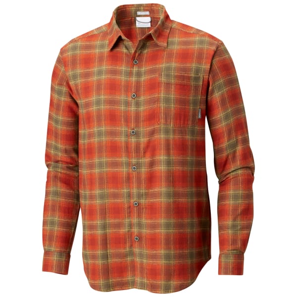 COLUMBIA Men's Boulder Ridge Long-Sleeve Flannel Shirt