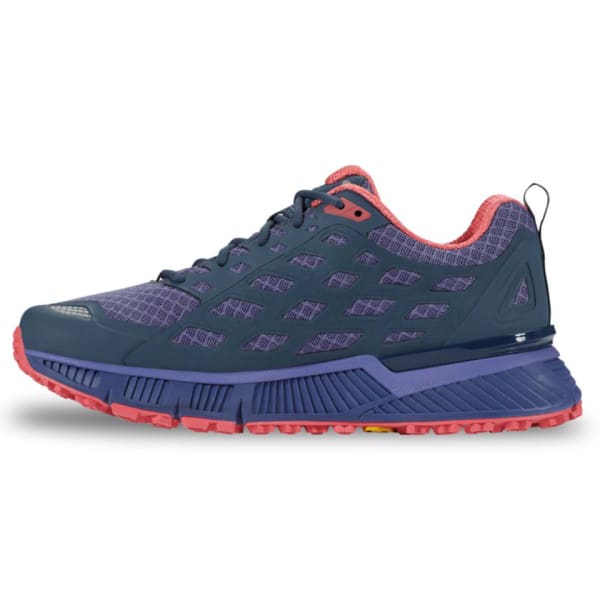 THE NORTH FACE Women's Endurus TR Running Shoes, Coast Fjord Blue/Cayenne Red