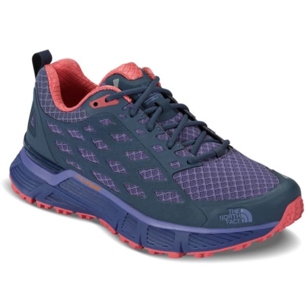 THE NORTH FACE Women's Endurus TR Running Shoes, Coast Fjord Blue/Cayenne Red