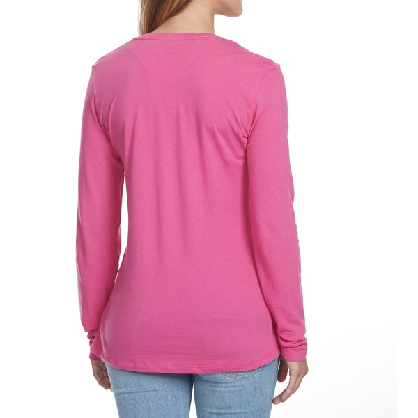 COLUMBIA Women's Tested Tough In Pink Medallion Long-Sleeve Tee