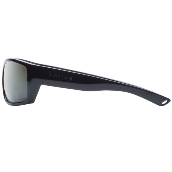 NATIVE EYEWEAR Distiller Sunglasses, Gloss Black/Gray