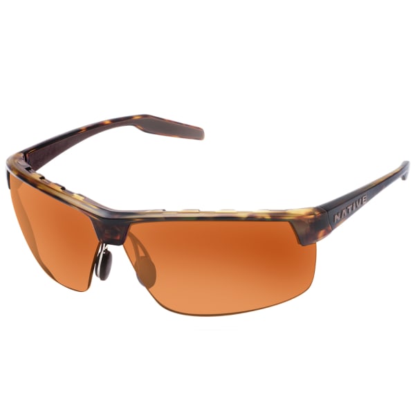 NATIVE EYEWEAR Hardtop Ultra XP Sunglasses, Desert Tortoise, Brown lens