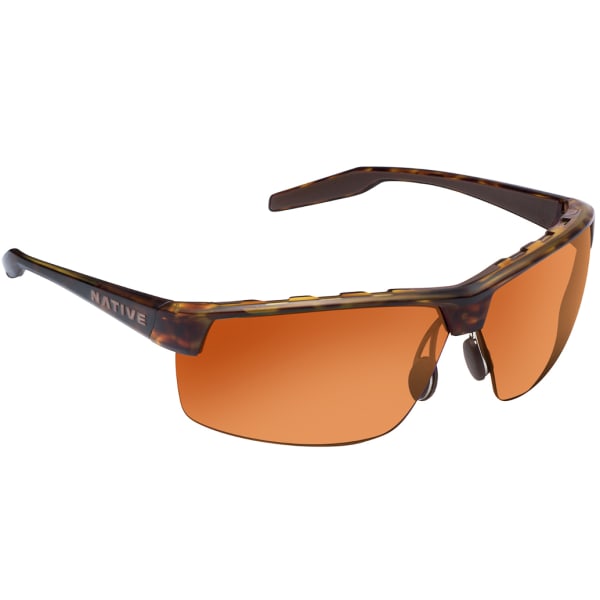 NATIVE EYEWEAR Hardtop Ultra XP Sunglasses, Desert Tortoise, Brown lens