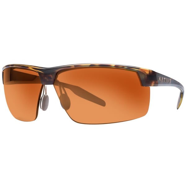 NATIVE EYEWEAR Hardtop Ultra XP Sunglasses, Desert Tortoise, Brown lens