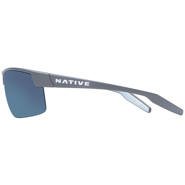 NATIVE EYEWEAR Hardtop Ultra XP Sunglasses, Granite/Blue Reflex