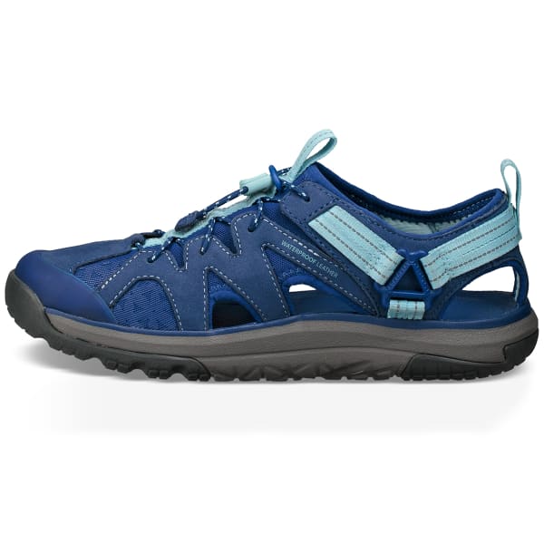 TEVA Women's Terra-Float Active Lace Hiking Sandals, Blue