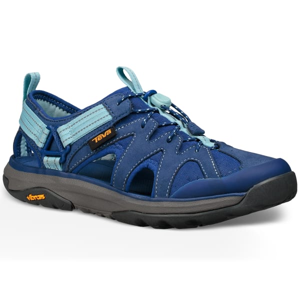 TEVA Women's Terra-Float Active Lace Hiking Sandals, Blue