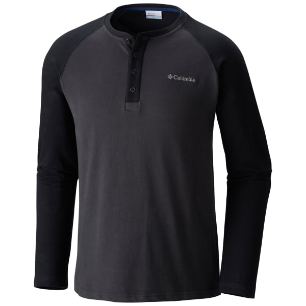 COLUMBIA Men's Ward River Long Sleeve Henley Shirt