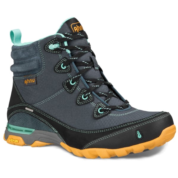 AHNU Women's Sugarpine Waterproof Mid Hiking Boots, Dark Slate ...