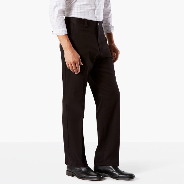 DOCKERS Men's Easy Khaki Classic Fit Stretch Flat-Front Pants