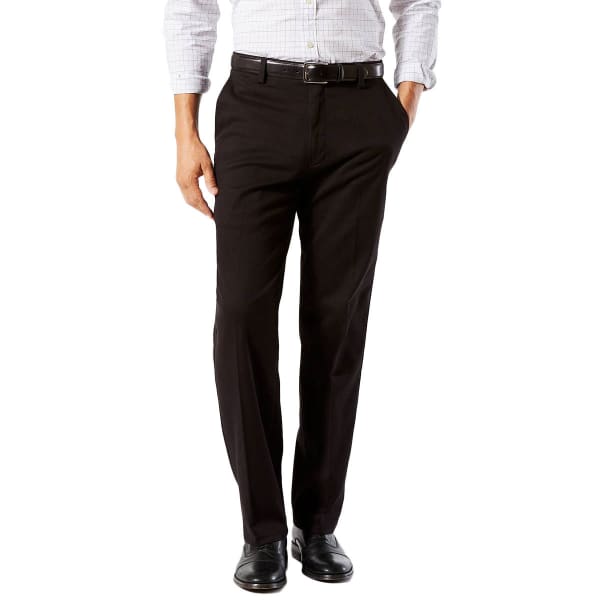 DOCKERS Men's Easy Khaki Classic Fit Stretch Flat-Front Pants