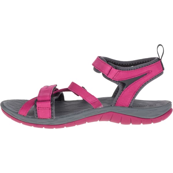 MERRELL Women's Sandals, Beet Red - Eastern Mountain Sports