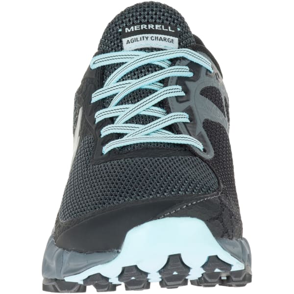 MERRELL Women's Agility Charge Flex Trail Running Shoes, Black