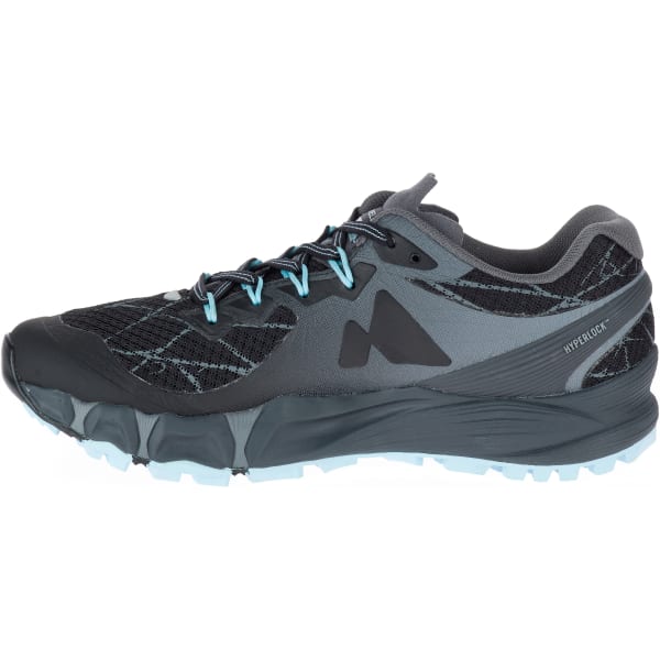MERRELL Women's Agility Peak Flex Trail Running Shoes, Black