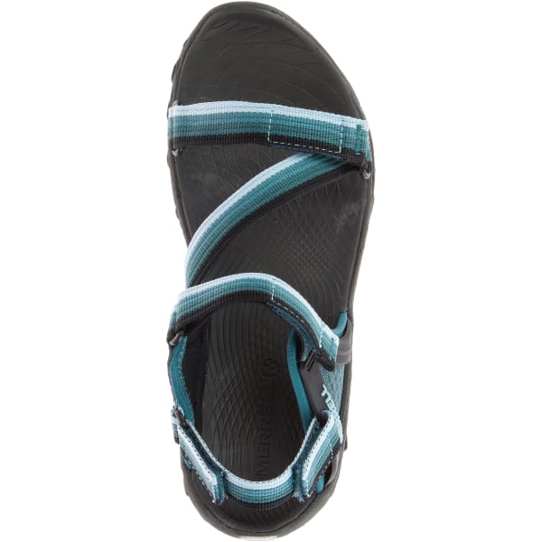 MERRELL Women's All Out Blaze Web Sandals, Sea Pine