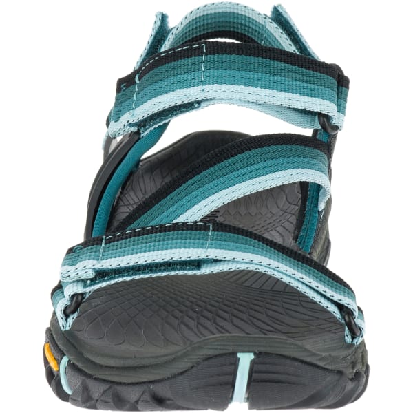 MERRELL Women's All Out Blaze Web Sandals, Sea Pine