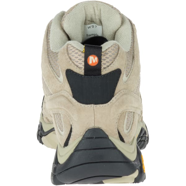 MERRELL Women's Moab 2 Ventilator Mid Hiking Boots, Taupe, Wide