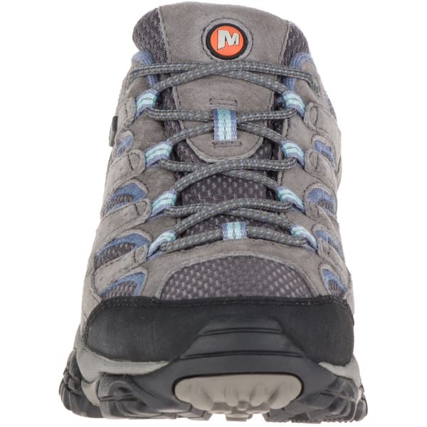 MERRELL Women's Moab 2 Waterproof Hiking Shoes, Granite, Wide