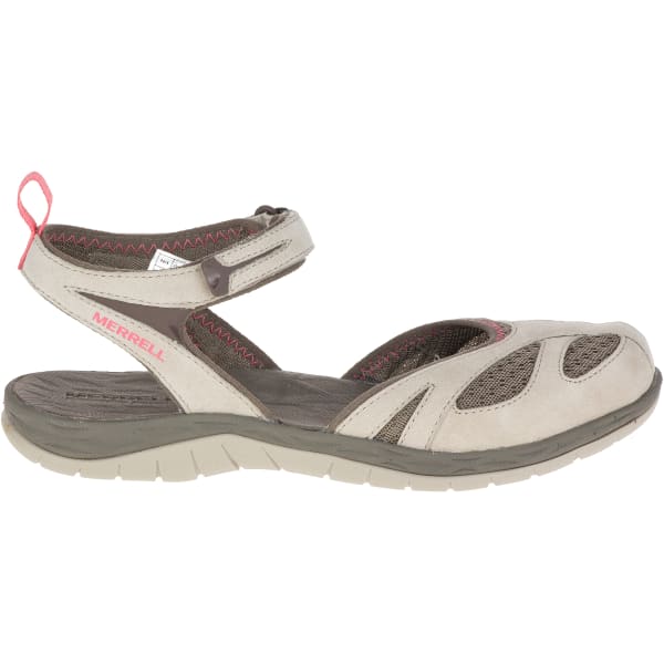 MERRELL Women's Siren Wrap Q2 Sandals, Aluminum