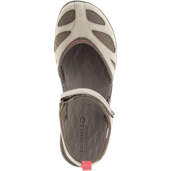 MERRELL Women's Siren Wrap Q2 Sandals, Aluminum