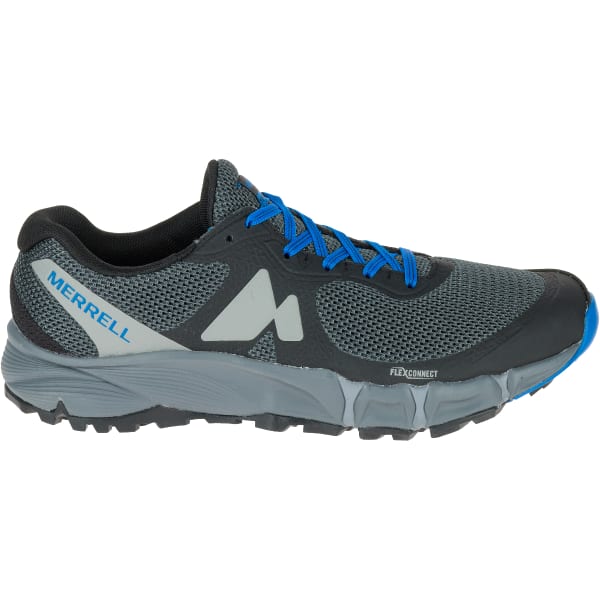 MERRELL Men's Agility Charge Flex Trail Running Shoes, Black