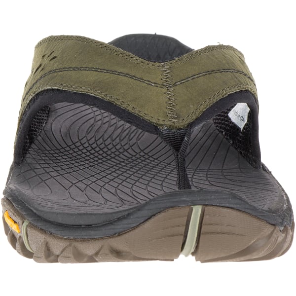 MERRELL Men's All Out Blaze Flip Sandals, Dusty Olive