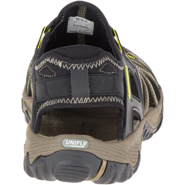 MERRELL Men's All Out Blaze Sieve Hiking Sandals, Olive Night