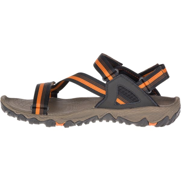 MERRELL Men's All Out Blaze Web Sandals, Slate Black