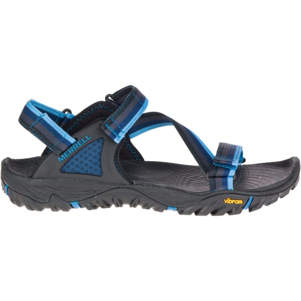 MERRELL Men's All Out Blaze Web Sandals, Ebony