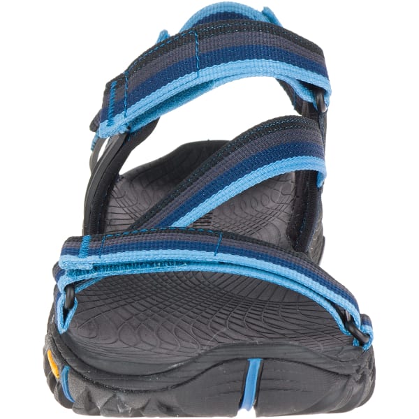 MERRELL Men's All Out Blaze Web Sandals, Ebony