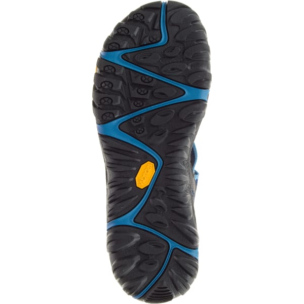 MERRELL Men's All Out Blaze Web Sandals, Ebony