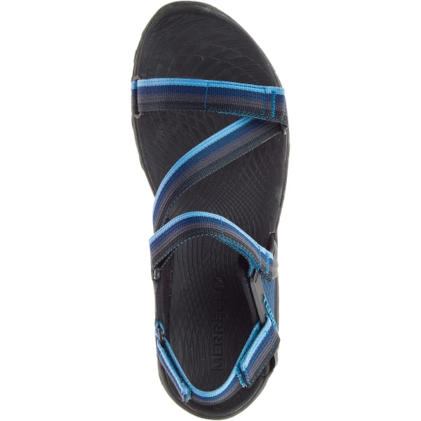 MERRELL Men's All Out Blaze Web Sandals, Ebony