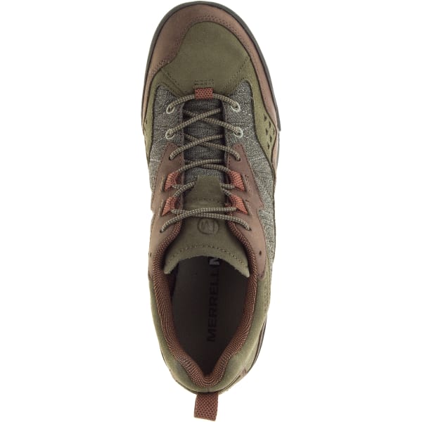 MERRELL Men's Burnt Rock Casual Shoes, Dusty Olive