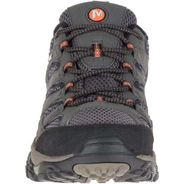 MERRELL Men's Moab 2 GORE-TEX Waterproof Hiking Shoes, Beluga, Wide