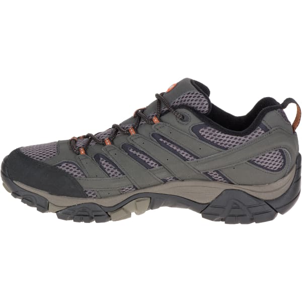 MERRELL Men's Moab 2 GORE-TEX Waterproof Hiking Shoes, Beluga, Wide ...